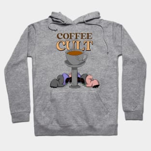 Funny Coffee Lover Coffee Addict Coffee Cult Hoodie